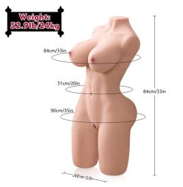 Erica Torso with Internal Skeleton and Thrusting 24 kg